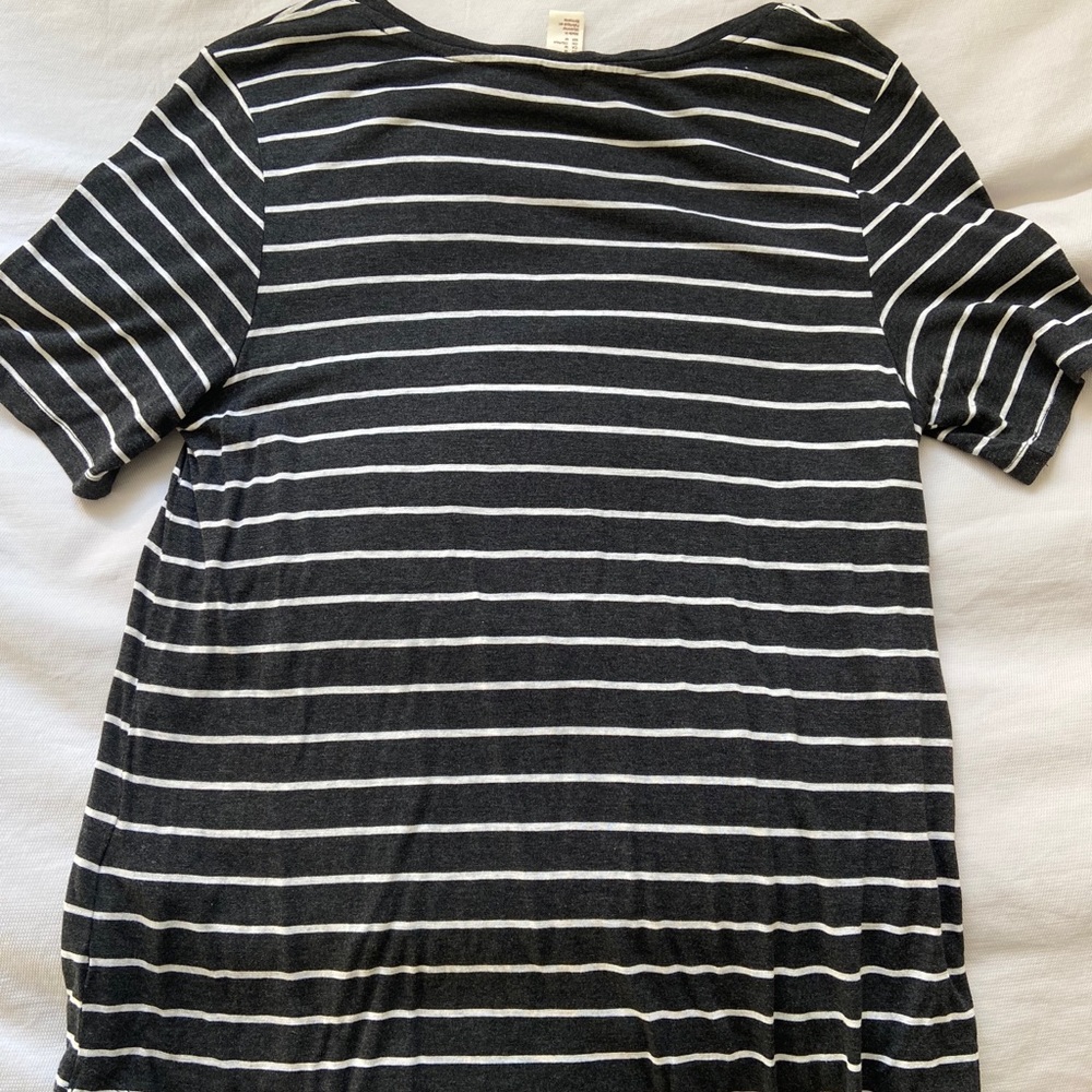 H&M Striped Basic Tee